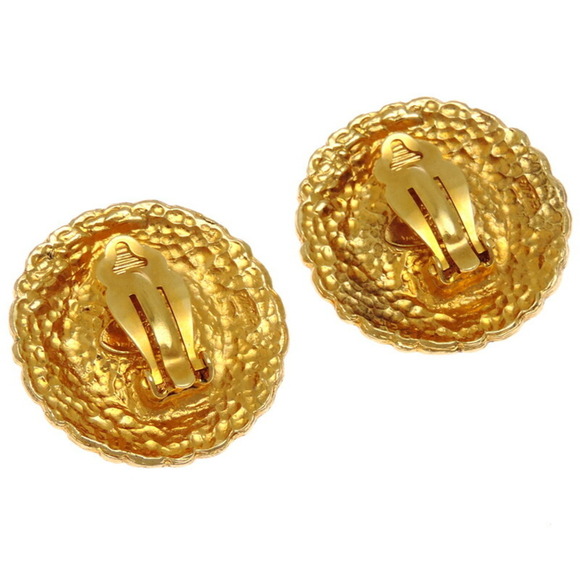 CHANEL Gold Earrings - Picture 2 of 4